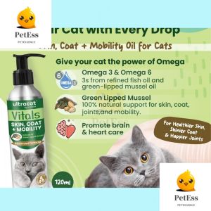 Organic Cat Liver & Kidney Support Renal Health CKD Prevention Daily Use Phosphorus Binder