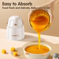 Baby Food Maker - Baby Food Processor Baby Food Blender for Baby Food, Fruit, Vegatable, Meat, Baby Food Puree Maker Make Fresh and Nutritious Meals for Your Little One (White), 300ml. 