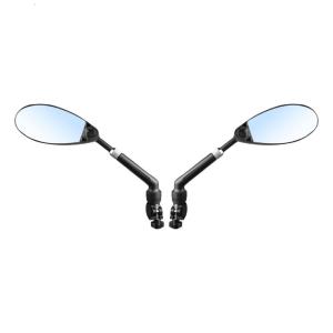 2Pcs Extendable Wide Angles Cycling Handlebars Safety Rearview Spots Mirror 360 Rotating Bike Rearview Mirror Enduring