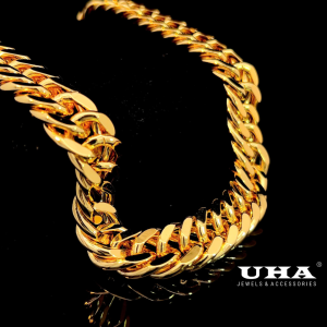 D114 Dây chuyền nam khoen lật bản 15cm cao cấp UHA