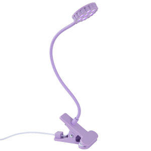 MS.W 4 Color UV Light Nail Dryer 6W LED Clip Nail Lamp Flexible Desk UV Light for Gel Polish Professional Nail Tools