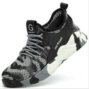 QINHUIZE Cheap work safety shoes  men industrial safety shoes  men safety footwear for men Industrials safety work shoes Microporous