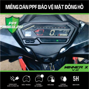 Miếng Dán PPF Bảo Vệ Mặt Đồng Hồ Xe WINNER X V2 - WINNER X V3 | Chất Liệu Film PPF Trong...