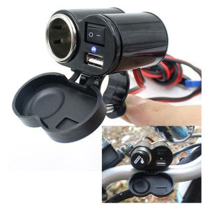 Bộ sạc điện thoại trên xe máy chống nước V6