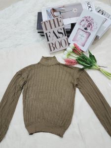 Ghaniya Clothing - Baju Rajut Wanita/Jovanka Rajut Turtleneck - Rajut Halus