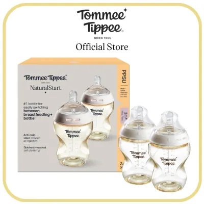 Tommee Tippee Natural Start PPSU Bottle 260ml with Medium Teat