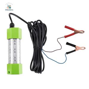 12V 70W LED Fish Attracting Light with 5M Cable Submersible LED Fishing Lamp Underwater Fish Attracting Light for Sea and Cage Net Use