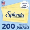 Splenda No Calorie Sweetener, 200 Count Packets. 