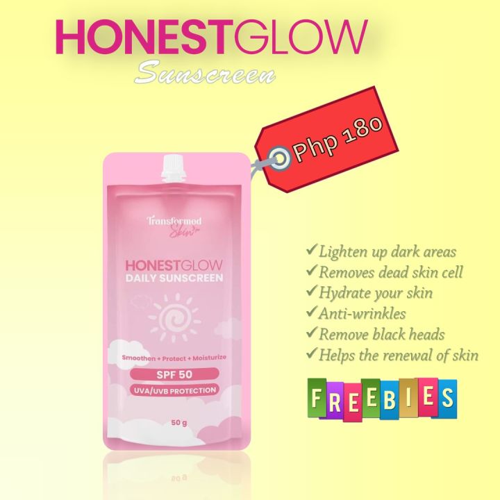 Honest Glow Sun Screen | Lazada PH