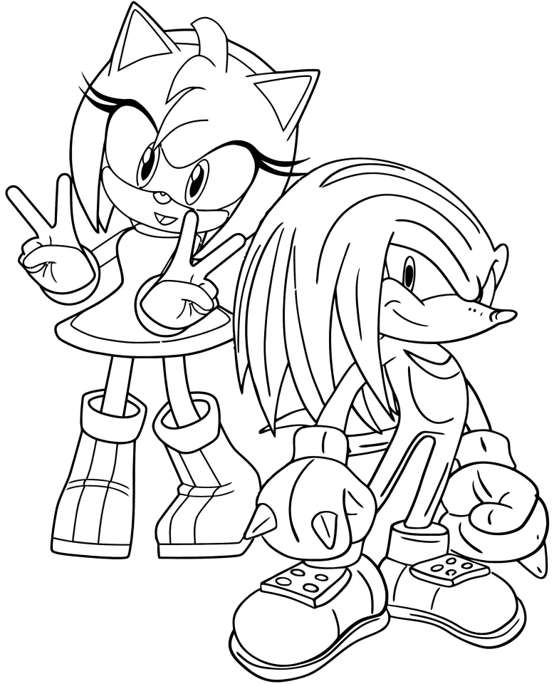 Tô Màu Sonic Với +100 Tranh Tô Màu Sonic Đẹp Nhất