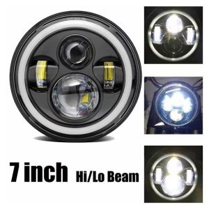 Lampu Daymaker Led 7 Inch 60W 4 Mata Lampu Daymaker Cb 2 Warna