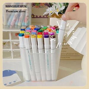 [COD] Large Capacity Desktop Storage Pen Holder Desk Organizer Pencil Display Cup Simple Office School Supplies Stationery Box