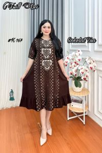 Ariefa Batik - Daster Twill Busui Rampel Jumbo Daster Murah Kekinian Bisa COD