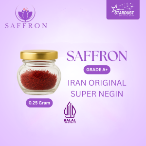 Saffron 0.25 gram Iran Original Super Negin Grade A