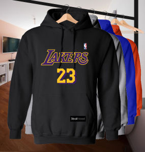 LA Lakers 23 LBJ Black Premium DTF Hoodie Jacket | Personalized Anime Band Basketball & Motorcycle Designs
