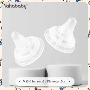 Beli satu gratis satu dot bayi dot merpati dot leher lebar SS/S/M/L/X bahan silikon anti-mati lemas