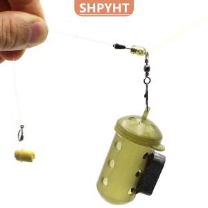 [COD] SHPYHT SPORTS 30pcs Fishing Tackle Connector Feeder Fishing Accessories Swivel Snaps For Carp Carp Fishing Quick Change Feeder Swivels Method