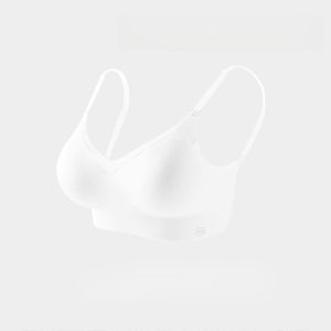 【SingaBralette】 Wireless Minimizer Bra Seamless Non-Slip Backless Support Breathable Ultra-Soft Ice Silk Bra Full Cup Underwear Padded Top