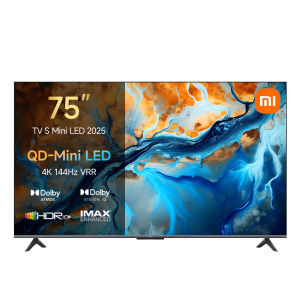 (Official) Xiaomi TV A Pro 75 2025 / TV A Pro 75 2026 / TV S Mini LED 75 2025 | Google TV QLED TV 4K Smart Google TV 60Hz Display 2GB RAM 8GB Storage WIFI bluetooth 5.0 Smart TV Television Google Playstore Youtube Chromecast built in (3 Years Warranty)