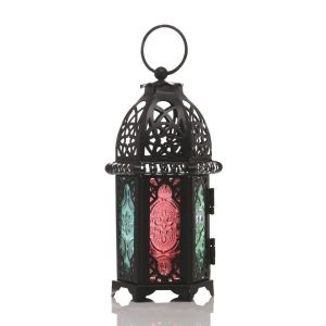 MAOMEI HOUSE Chống gió Sáng tạo lễ cưới Maroc Đồ cũ Treo Châu âu Đèn lồng nến Người giữ nến Trang trí nội thất Nên
