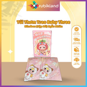 [Chính Hãng] Túi Thơm Baby Three Blindbox Túi Mù Thẻ Thơm Bé 3 Tuổi BB3 Miếng Tỏa Hương Thơm