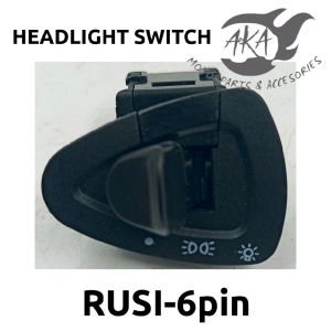 Motorcycle Rusi SC125 Headlight Switch (6Pin) - Perfect Condition for RUSI125 Models