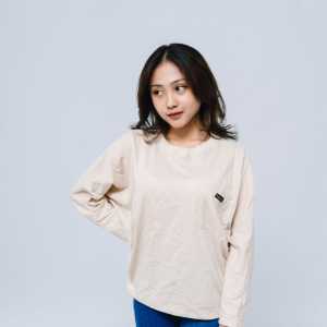 GRACIOUSTYLE - Kaos Atasan Wanita Polos Batwing Jumbo Oversize Batwing Catton Combat Premium Import