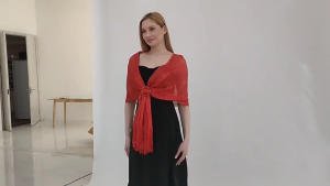 Elegant Evening Party Shawl for Adult Women Tassels Neck Shawl Wrap for Evening Parties Formal Shoulder Wrap Pashmina