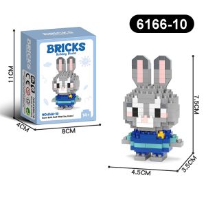 MEKANSM Nano 3D Block Mini Bricks Toys Model Kartun Building Blok Kartun Mainan Balok Susun