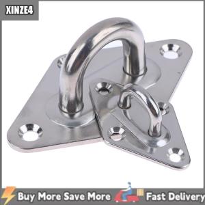 [COD] XINZE4 1 cái M5 M6 M8 M10 304 thép không gỉ Trần treo tường móc nhiệm vụ nặng nề Neo tấm Mắt cho thuyền Yoga đu võng