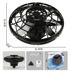 Flynova Pro Flying Spinner Boomerang Magical UFO Auto-Return Spin Top LED Light Up Flying Toy