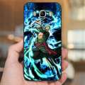 Ốp lưng Samsung J5 2016, J7 2016 viền đen in hình Zoro One Piece. 