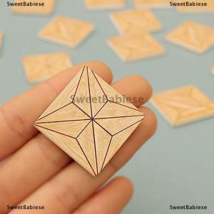 [COD] SweetBabiese 5ชิ้น เซ็ตจิ๋วตุ๊กตาพื้นสติกเกอร์กระเบื้องวอลล์เปเปอร์ตุ๊กตาโมเดลห้องครัวห้องน้ำ DIY ตกแต่ง