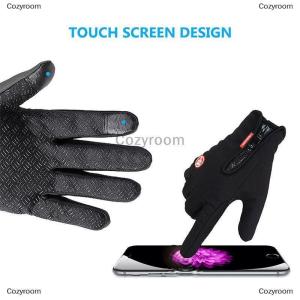 [COD] Cozyroom ถุงมือกันลมกันหนาวสำหรับผู้ชายผู้หญิง ถุงมือกันลมกันน้ำกันความร้อนหน้าจอสัมผัส