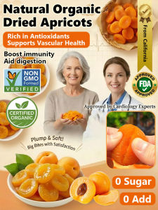 Natural Sun-dried Apricots With No Additives