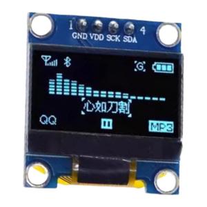 0.96inch OLEDs Display Module I2C IIC Interfaces 128x64 LCD for DIY Electronics and Embeddeds Systems