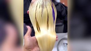 Purple Keratin Hair Mask 2025 New Violet Toner for Blonde Hair Hydrating Treatment for Damaged Hair Anti-Brass Hair Mask for All Hair Types (1PCS)