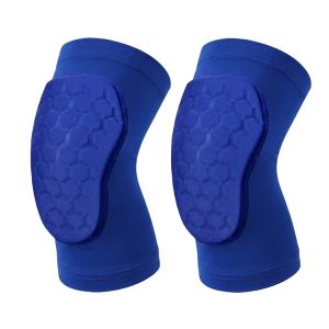 GONOVO Đệm tổ ong Miếng đệm đầu gối Thoáng khí Chống sốc Đai hỗ trợ đầu gối cho trẻ em Đa chức năng Đàn hồi Bảo vệ đầu gối nén Bóng rổ