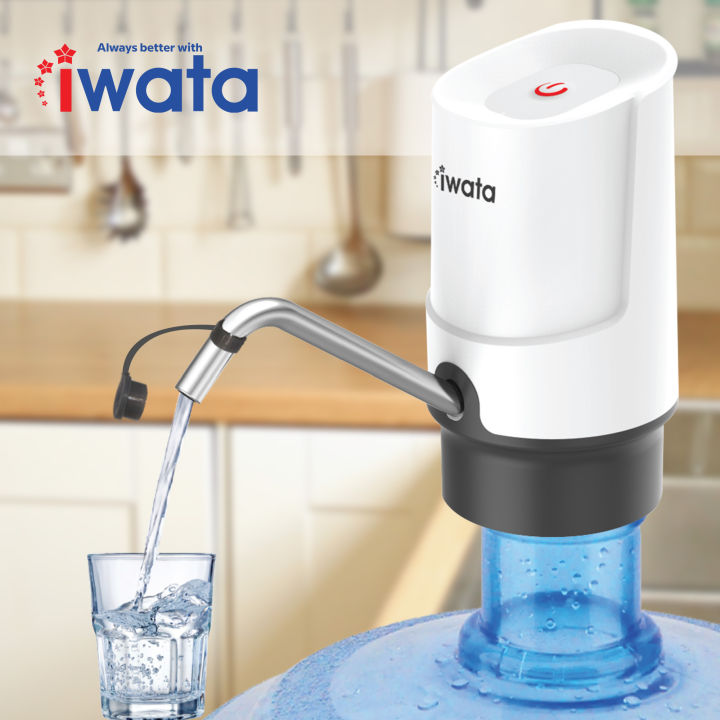 Iwata AP134 Portable and Rechargeable Water Dispenser Lazada PH