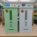 RAISU JOLLY RICE DISPENSER 25KG RICE BOX ,SEALED RICE STORAGE BOX ,GRAIN BARREL , LAGAYAN NG BIGASAN. 