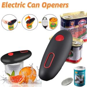TRANQUIL HUT Automatic Electric Can Opener One Touch Battery Operated Electric Bottle Opener Easiest Reusable Can Open Machine