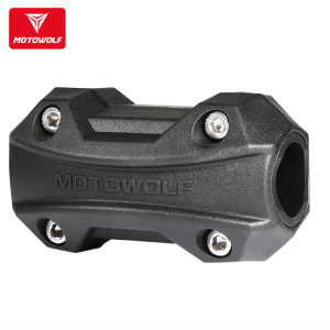 Original MOTOWOLF 3703 Motorcycle Skid Plate Sliders Crash Bar Block