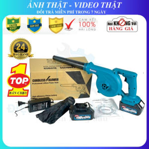 Máy thổi bụi pin Makit nhập ngoại - Máy thổi bụi hút bụi 2 chiều công suất lớn bảo hành 12 tháng ... đổi mới