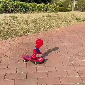 【 Đồ Chơi 】 Đóng Thế Xe Lăn Đồ Chơi Trẻ Em Xe Hơi Bé Trai Em Bé Trẻ Em 3 Tuổi Xe Tay Ga Người Nhện Điện