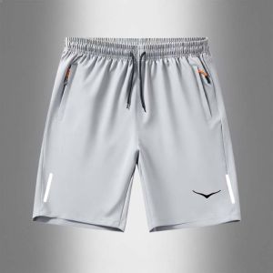 DODO BIRD Men Breathable Quick-Dry Sports Shorts with Elastic Waist and Pockets (HKLOGG)