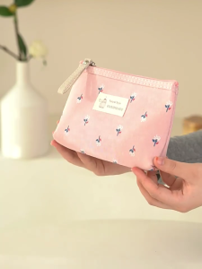 Túi trang điểm in hoa bút chì trường hợp túi đựng bút chì không thấm nước Túi văn phòng phẩm Túi đựng mỹ phẩm bút chì tổ chức Túi đựng đồ vệ sinh cá nhân