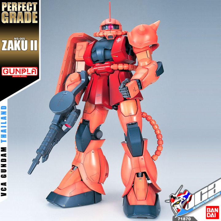 VCA 8️⃣ BANDAI GUNPLA PERFECT GRADE PG 1/60 MS-06S ZAKU II ประกอบ หุ่น ...