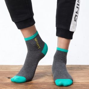 Tất Thể Thao - Tất Vớ Cổ Trung - Chất Cotton Co Giãn Thoáng Khí
