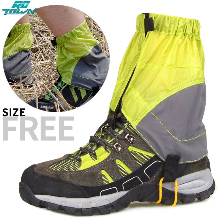 1 Pair Leg Gaiters Outdoor Waterproof Lightweight Sand-proof Hiking ...