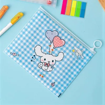 Harga Grosir - Zipper Stationery Bag Multifungsi / Penyimpanan Pensil yang Multifungsi